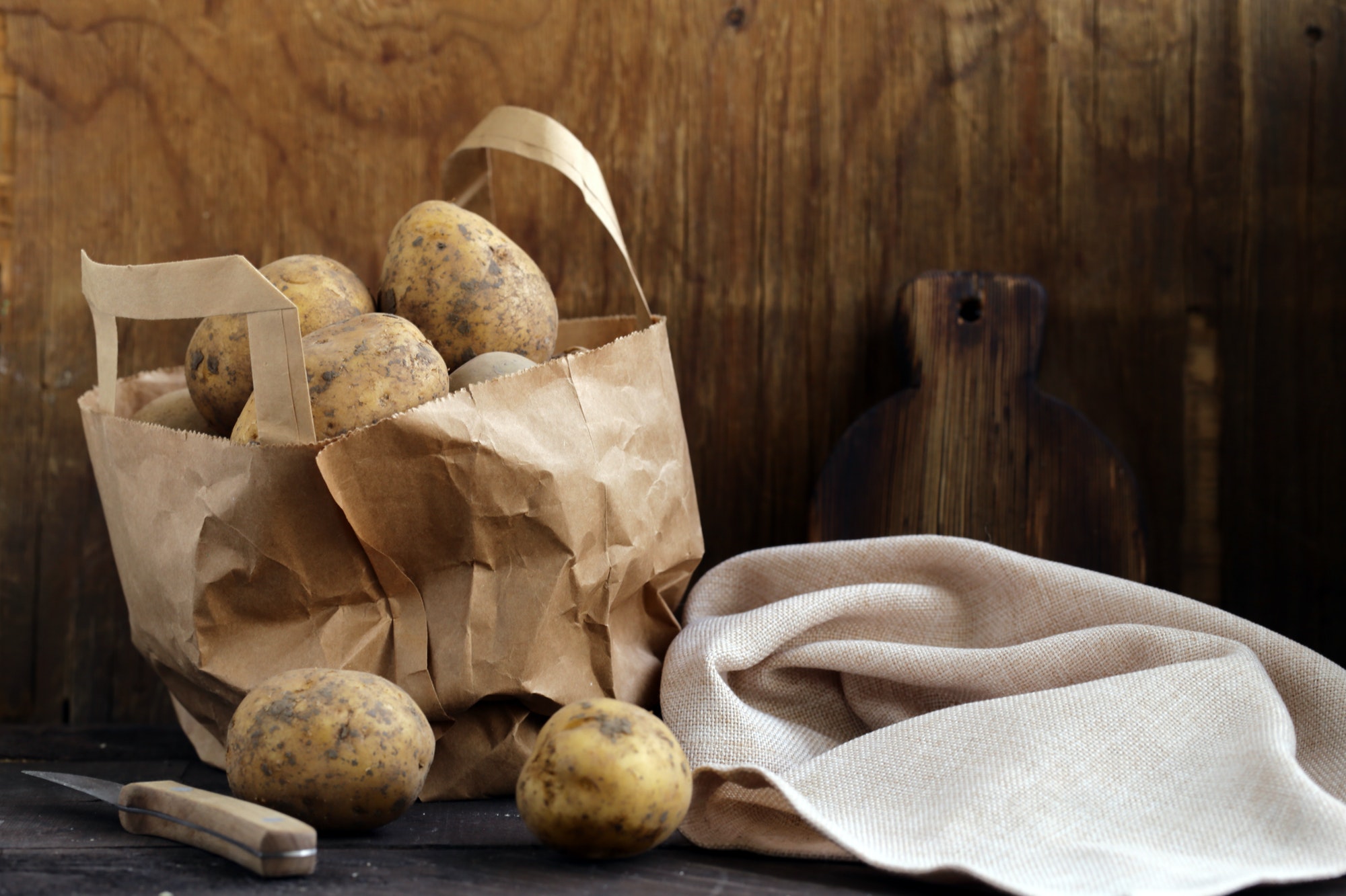 Organic Farm Potatoes